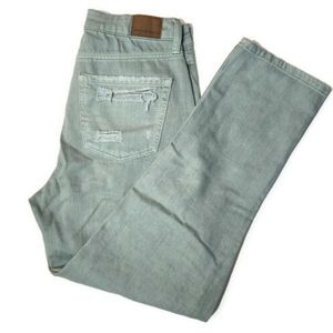 American Eagle Distressed Mom Straight Jean Size 4
